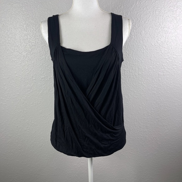 Black top with ruching - Picture 1 of 7